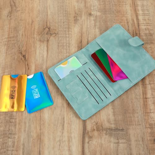 18 Stück RFID Blocker Kartenhülle, Bunte Card Sleeves, EC Karten Schutzhülle, Scheckkartenhülle, Bankkarten Schutzhülle für Damen und Herren – Bild 8