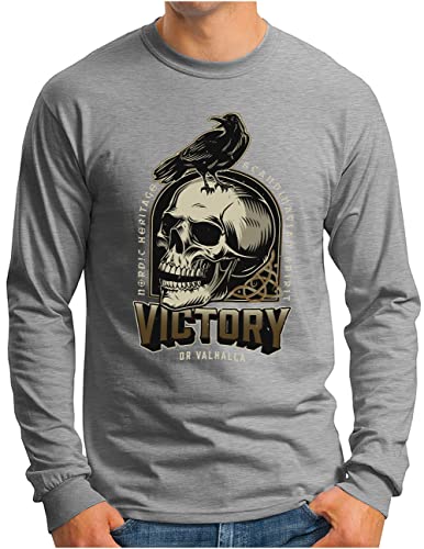 T-shirt OM3 Panik Hysterie gris manches longues taille M vêtements homme