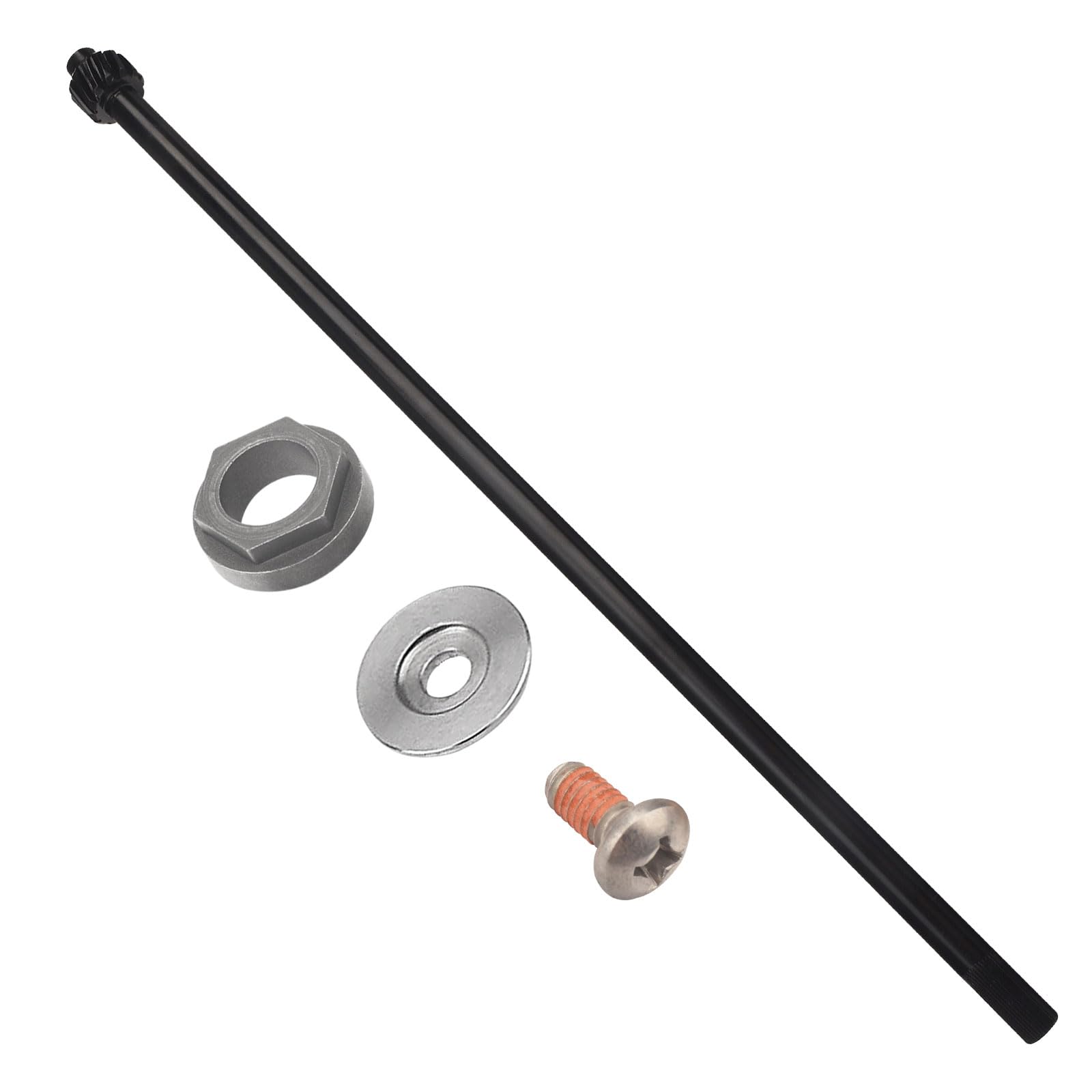 738-0919A Huthbrother Steering Shaft, Compatible with MTD 753-04517 738-0919 738-0919B 76-044, for Troy Bilt TB42 TB46.