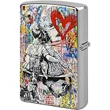 バンクシー ゴリラ 交換用外側 電子 男女兼用 ファッション 両面プリント 喫煙具 プレゼント ギフト父の日贈り物。