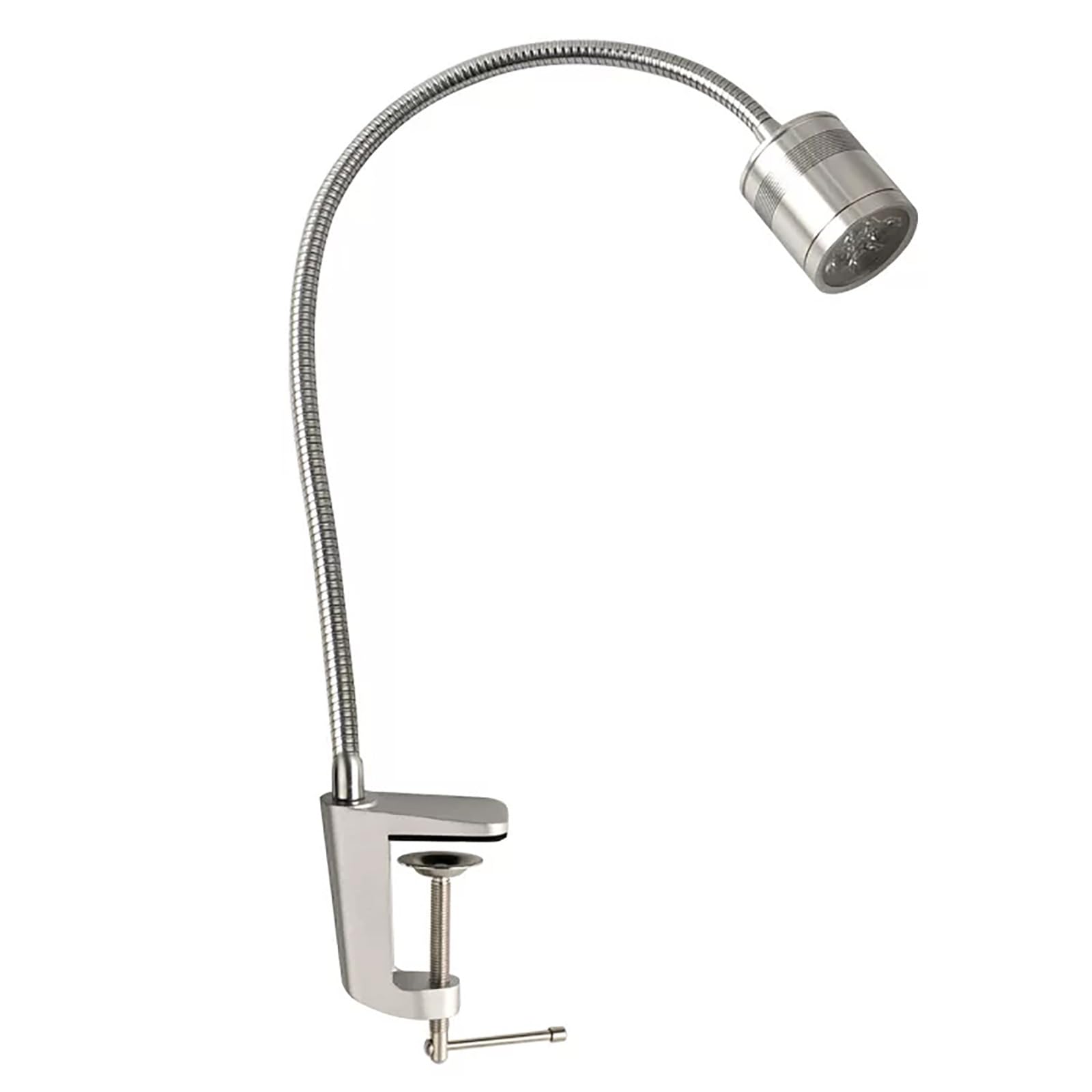 Luz De Trabajo De Cuello De Cisne Flexible con Abrazadera