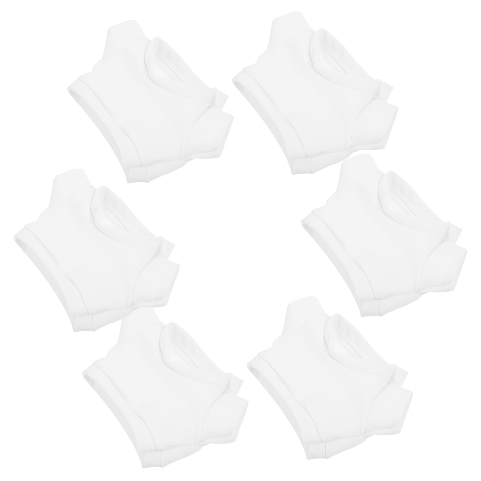 Toddmomy 6Pcs Stuffed Bear Clothes Soft and Elegant Doll Costumes for Decoration Easy to Wear Plush Bear Outfits for Birthday and