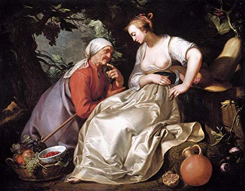 Peintures Vertumnus et Pomona François pour sublimer votre grand salon