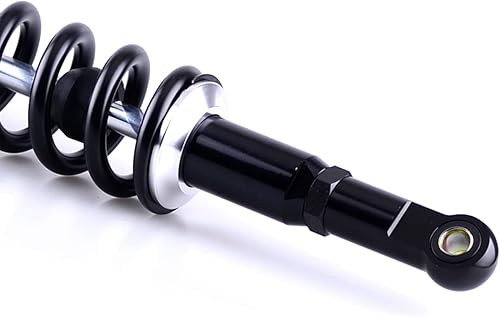 Miniatura 3 de Luckmart Motocicleta 19.685 in 19.7 "Amortiguadores de aire suspensión trasera universal ajustable para ATV Go-Kart Quad Street Dirt Sport Bikes