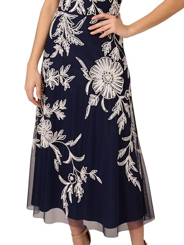 Image of Adrianna Papell Women's Beaded Sleeveless Dress