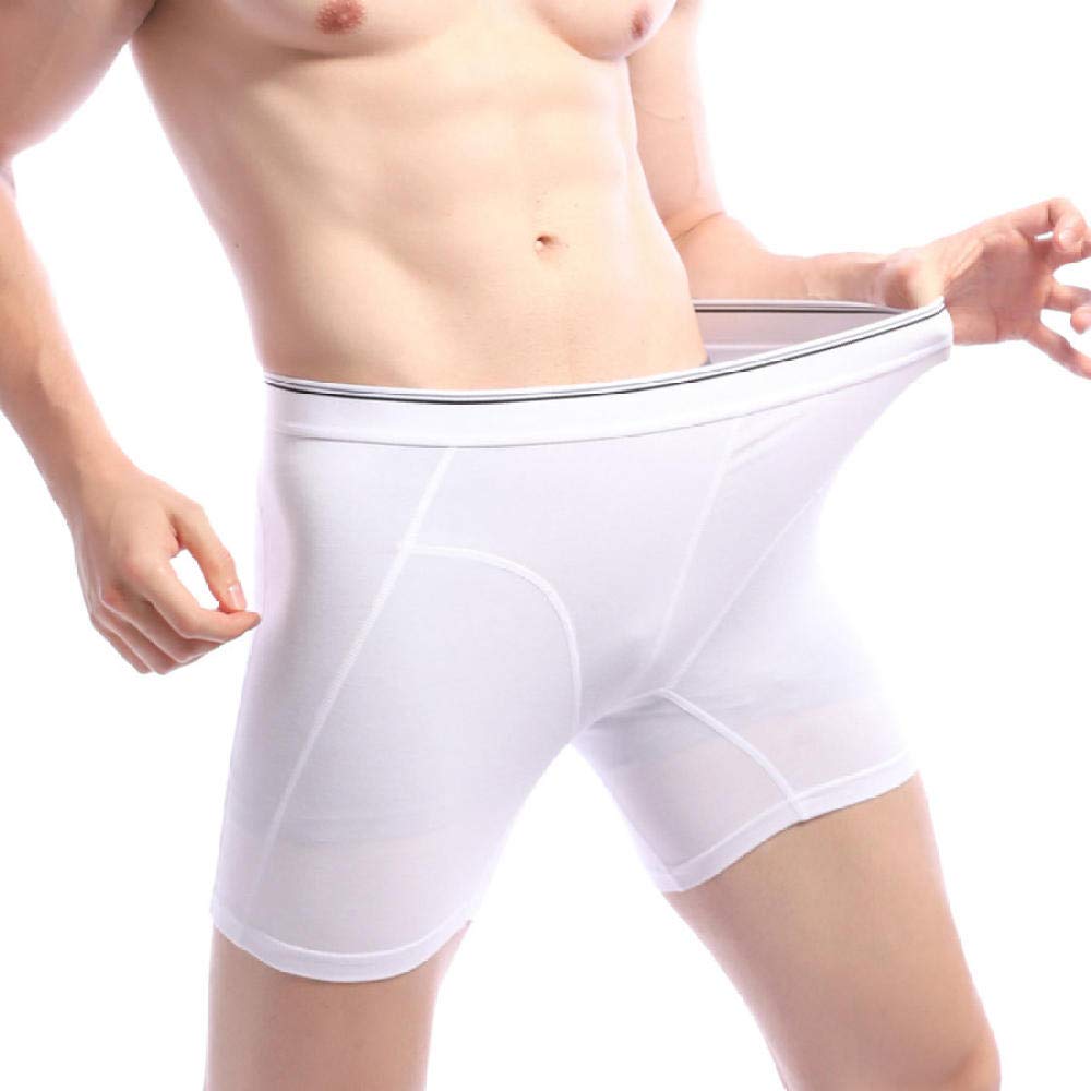 Boxer Hombrecalzoncillos Masculinos Boxershorts Moda Sexy Algodón Hombres Plus Ropa Interior Larga Boxers Shorts Boxer Slip Panties (Pack De 3)