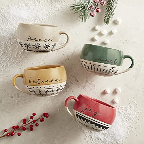 Mug artesanal de cerámica grande de 16 oz Faithworks miniatura 3