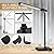 CHARYJOD Dimmable LED Desk Lamp for Office Home, 50 Lighting Modes Dual Swing Arm Architect Table Lamp Light Desk