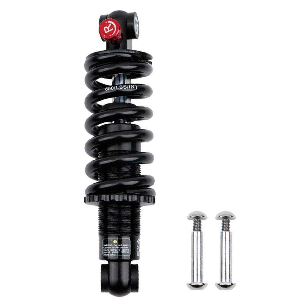 TYYT Mountain Bike Rear Shock Absorber 125mm/ 150mm/ 165mm/ 190mm Adjustable Damping for Downhill Road Bike MTB Bicycle (Size : 150mm/650Lbs)