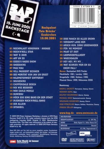 BAP - Rockpalast: 15.06.2001 Euskirchen