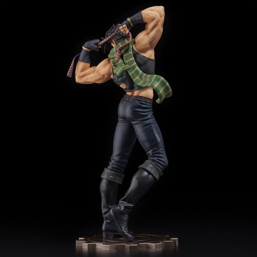 Anime Joseph Joestar Actionfigur - 30 cm Anime Figur Statue Modell, bewegliche Figuren mit Zubehör JJBA Figur Handgefertigte Sammlerstücke Geschenke