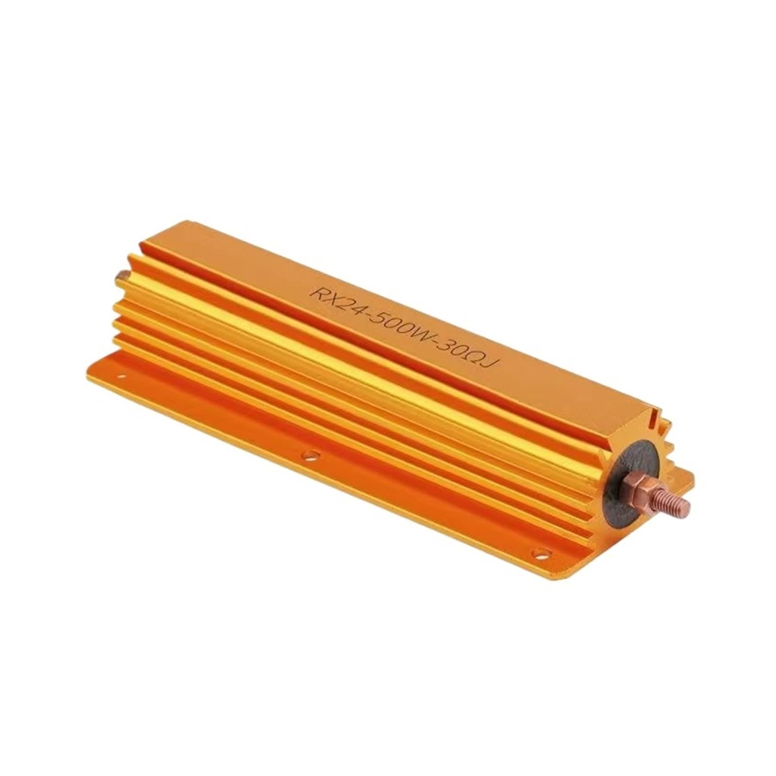 500W 100R RX24 Aluminium Power Metal Shell Fall Drahtwiderstand