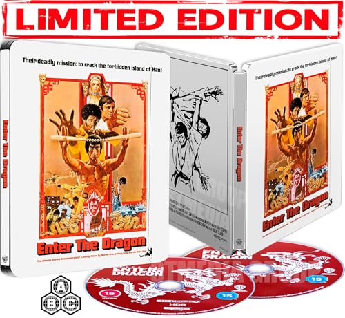 Enter the Dragon - Collector's Edition SteelBook (Bonus Features / 2 Cuts / Bruce Lee 4K) [4K UHD + Blu-ray] [Region Free]