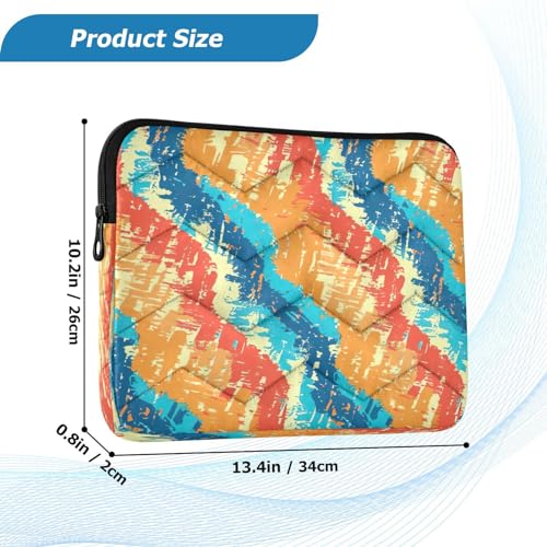 Funda para portátil 13-14 pulgadas impermeable color turquesa miniatura 3