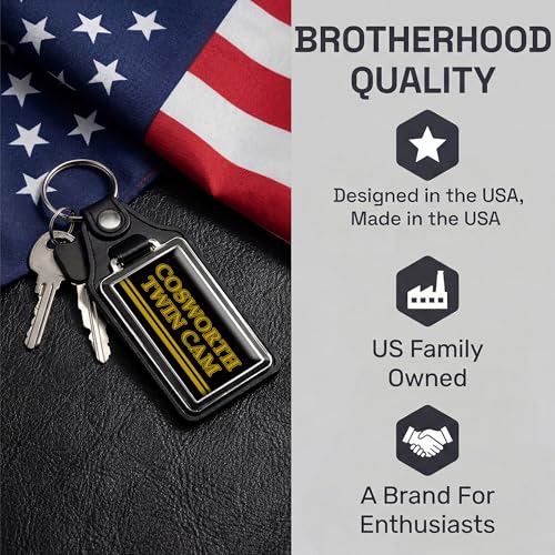 Image of Brotherhood Car Key Chain for Vega - Classic Models Keychain for Men and | Women Gift Key Ring