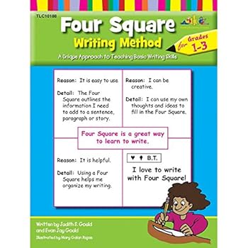 Toy Four Square Writing Method Grade 1 - 3 Book