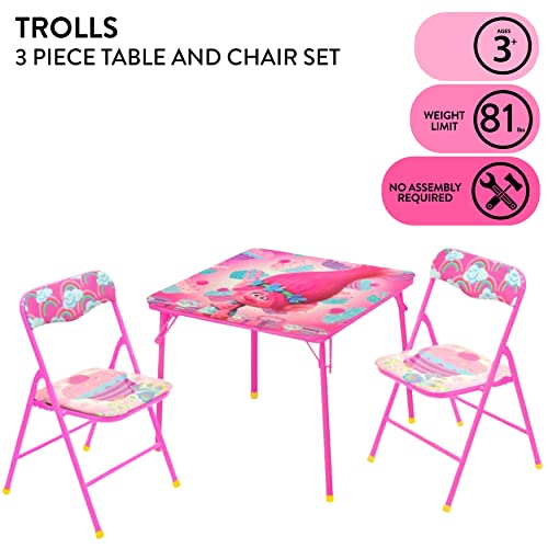 Idea Nuova Trolls 3 Piece Table And Chair Set #TOP1