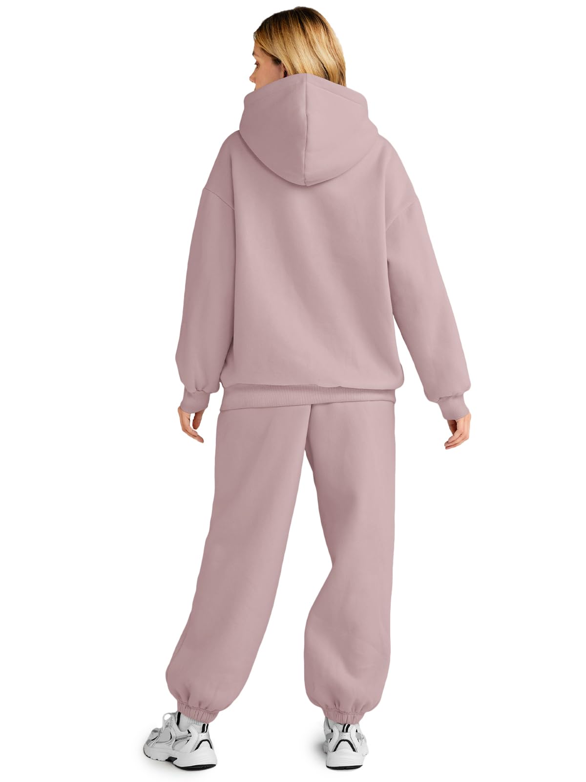 AUTOMET Casual Kobiety Au231 | Ponadwymiarowe jesienne bluzy z kapturem i workowate spodnie dresowe joggery moda 2026 stroje