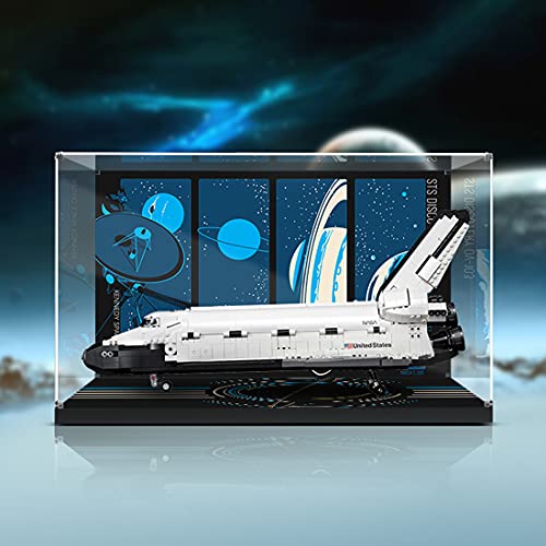 HYZH Acryl Vitrine Schaukasten für Lego 10283 Creator Expert NASA Space Shuttle Discovery, Staubdichte Display Case… – Bild 3