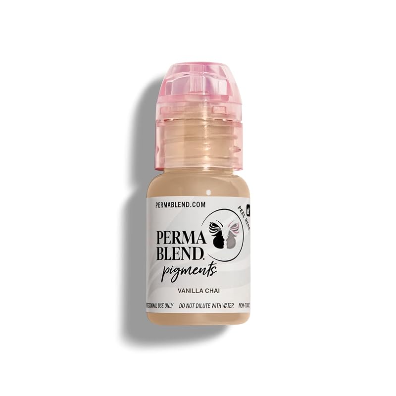 Tinta para tatuagem Perma Blend Vanilla Chai, tom de pele, 14 g