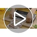 Bonsenkitchen Vacuum Sealer Machine with 5 Bags | Compact Food Sealer for Kitchen Storage & Meal Prep | Multiple Modes | External Vacuum System, Black