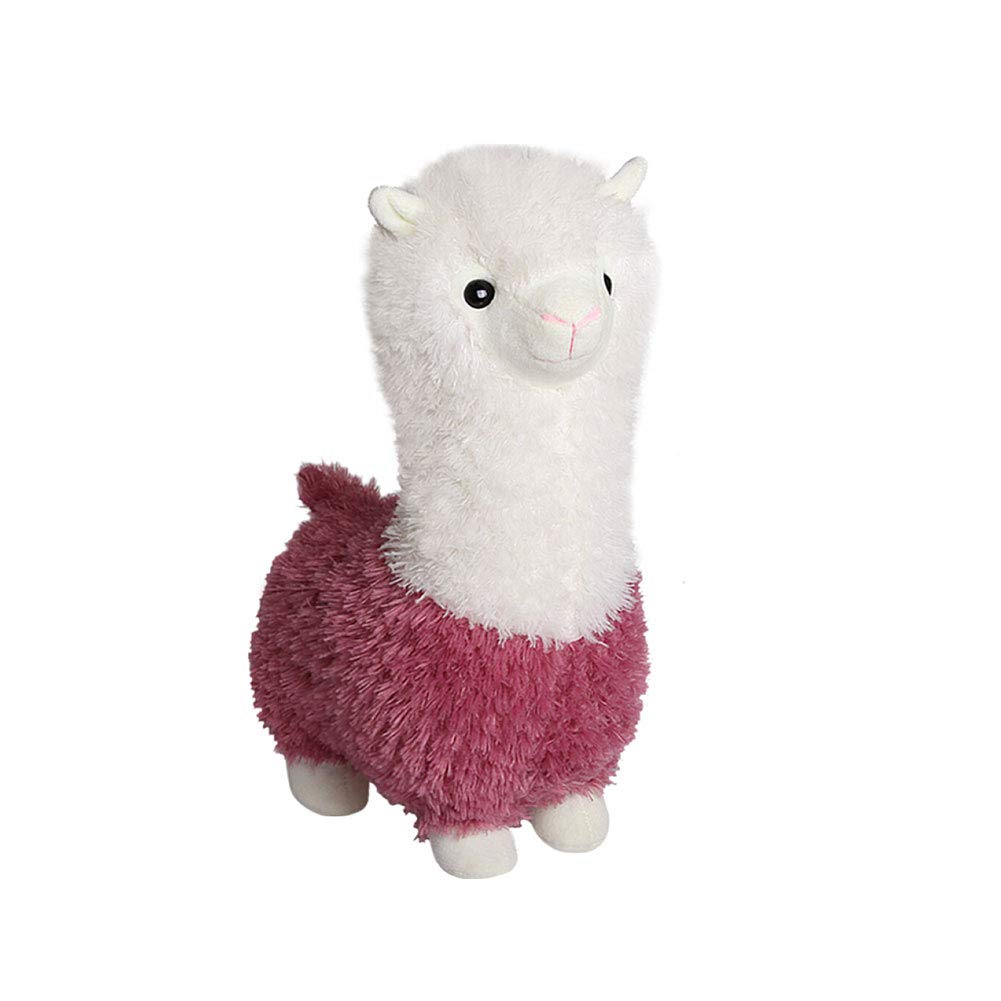 pink alpaca plush