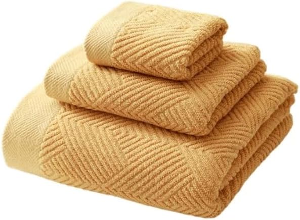 Cotton Household Towel Set Quality Soft Towel Set 35x35cm 35x75cm 70x140cm Men's Hotel Bathroom