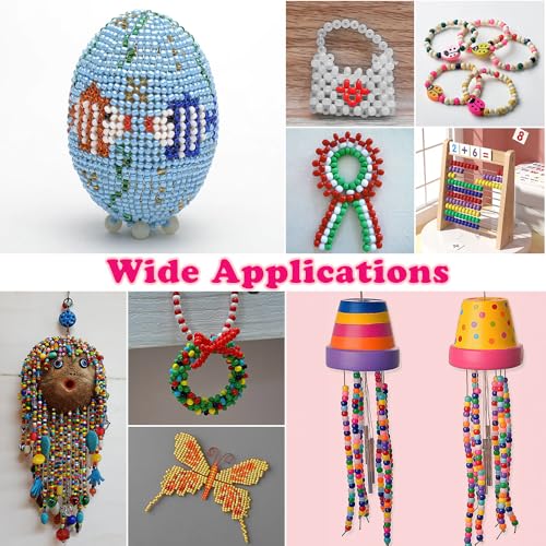 1100pcs Pony Beads,Hair Beads,Purple Bead for Bracelet,Small Bulk Christmas Bracelet Bead,Cuentas para Pulseras