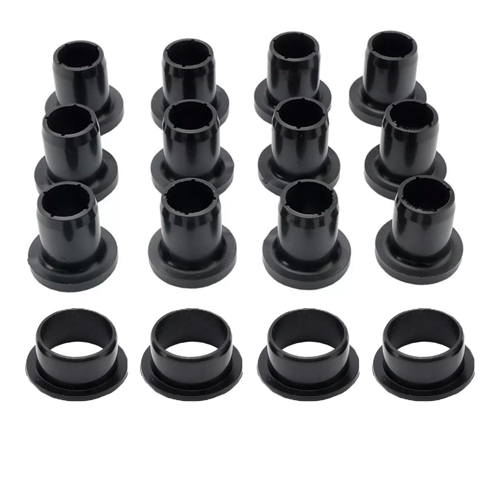 Silent bloc de triangle Kit de bagues de commande avant et arrière, Convient pour Polaris RZR 900 1000, 5450095 5439874 Silentbloc de Bras Suspension Inférieur