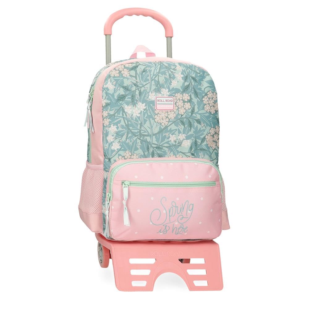 ROLL ROAD Spring is here maleta de cabina, maleta infantil,Fabricada en ABS, un material resistente y ligero
