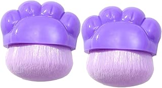 2pcs Cat Paw Powder Foundation Brushes Portab...