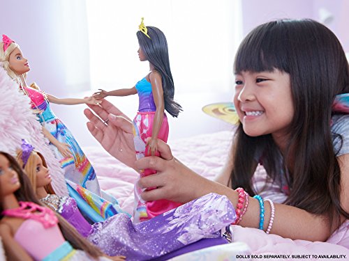 Muñeca Barbie Dreamtopia Princesa Rainbow Cove, Morena miniatura 7