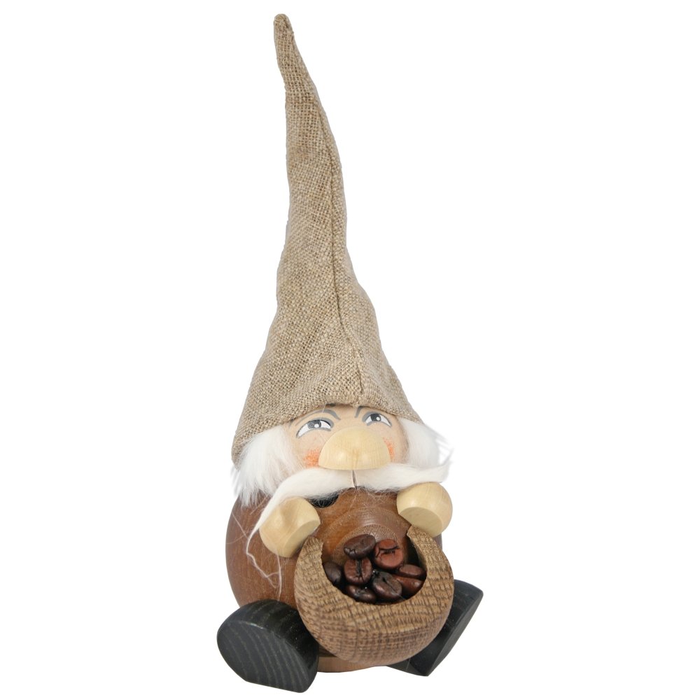 Smoker ball figure coffe scent dward - 19cm / 3.5inch