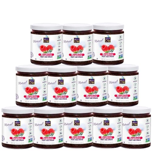 World of Chia Extra Fruit Spread – Raspberry Chia Jam,