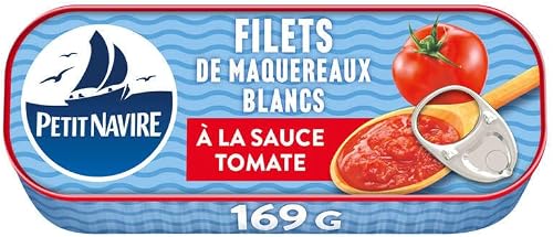 Petit Navire Filets de Maquereaux à la sauce Tomate 169g