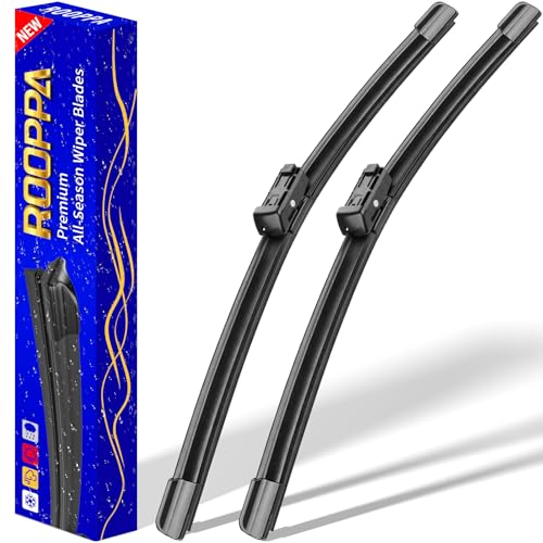 Image of 22 inch 22 inch Front Windshield Wiper blades Replacement for Chevrolet Silverado 1500 /2500 HD /3500 HD 2014-2018 GMC 1500 /2500 HD /3500 HD 2014-2018,Premium All-Season Replacement Automotive Windshield Wipers