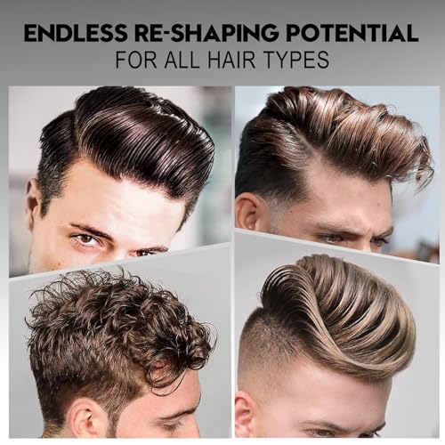 JVR Men's Hair Styling Pomade - Strong Hold & High Shine, 80g - Image 4