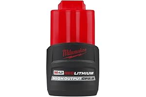 M12 REDLITHIUM HIGH Output CP 2.5Ah Battery (48-11-2425)