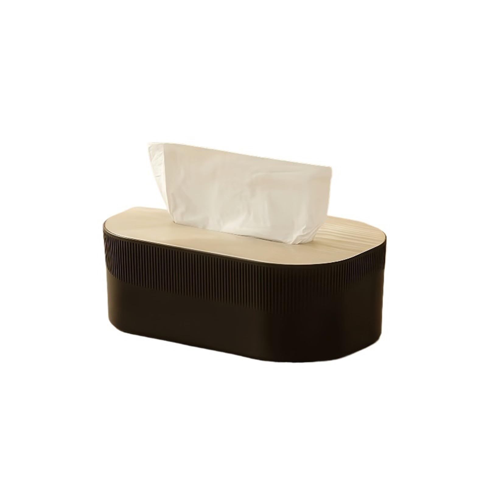 Ropicean 2pcs Elegant Arched Tissue Box with Lid - Stylish Large Capacity Towel Dispenser for Home and Dorm Use
