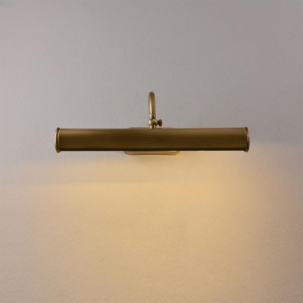 Kinkiet Retro antyczny brąz łazienka lampa toaletka korytarz przedpokój galeria obraz olejny dekoracja domu Lampa ścienna do łazienki