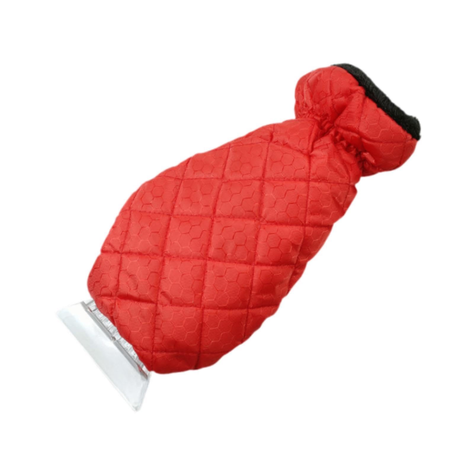 ATORSE Ice Scraper Mitts Portable Comfortable Ice Scraper with Glove for Winter Red-image-34