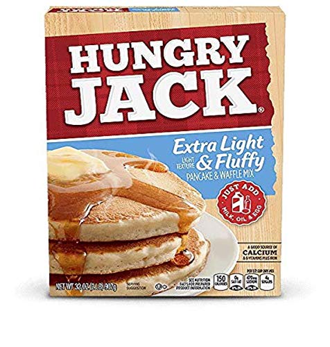 Hungry Jack Extra Light & Fluffy Pancake and Waffle Mix,