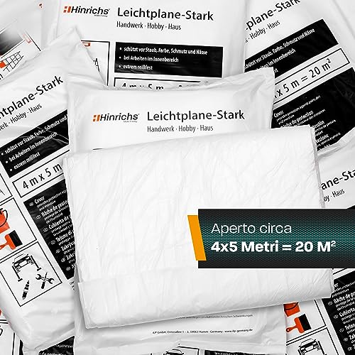 Hinrichs Telo Copritutto 4mx5m - Teli per