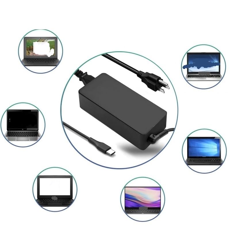 Chargeur ordinateur portable 65W USB-C alimentation PC - 3