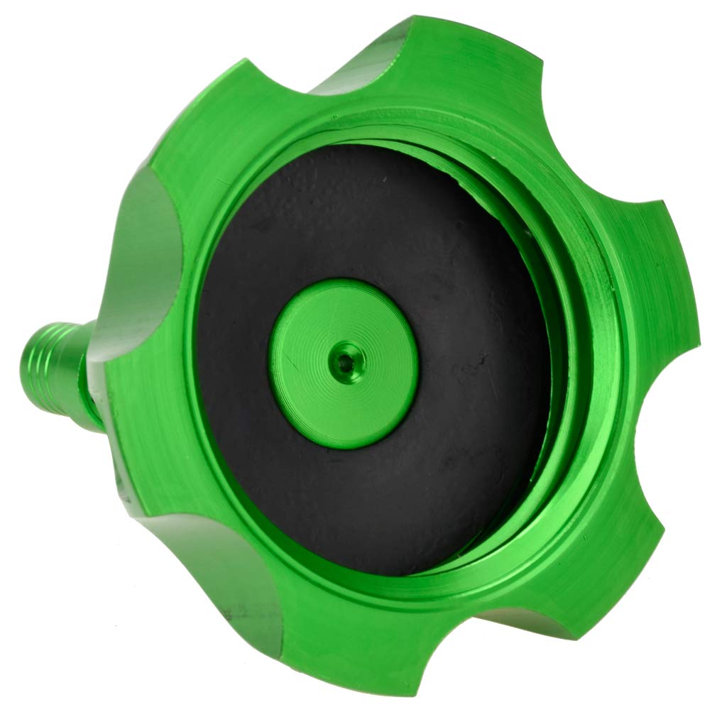 HIAORS CNC aluminiowa pokrywa zbiornika paliwa gazowego z zaworem odpowietrzającym do 50cc 70cc 90cc 110cc 125cc 140cc 150cc 160cc Coolster SSR Pit Dirt Motor Bike Green