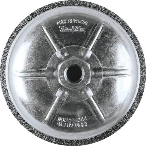 Image of Makita A-98413 6 inch Crimped Wire Cup Brush, 5 /8 inch-11