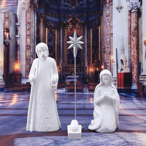 Crèche de Noël compacte pour optimiser la décoration de la maison - 6