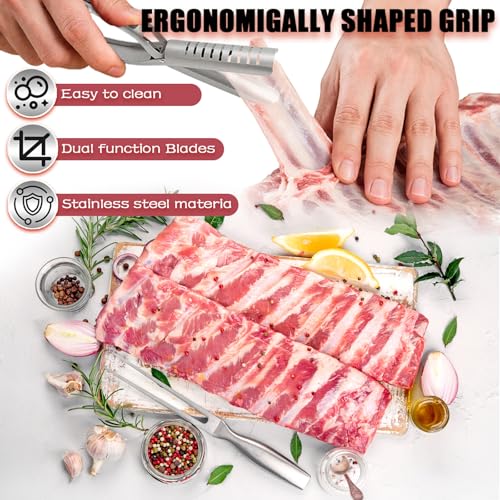 Herramienta para quitar membrana de costillas acero inoxidable miniatura 5