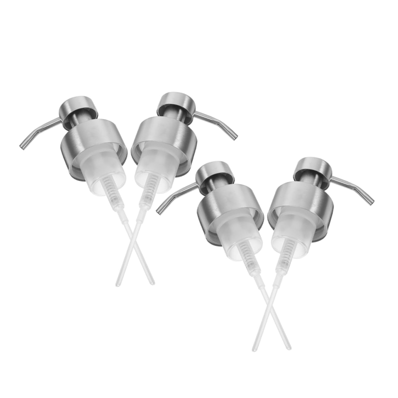 4 Pompes de Remplacement en Acier Inoxydable pour Distributeur