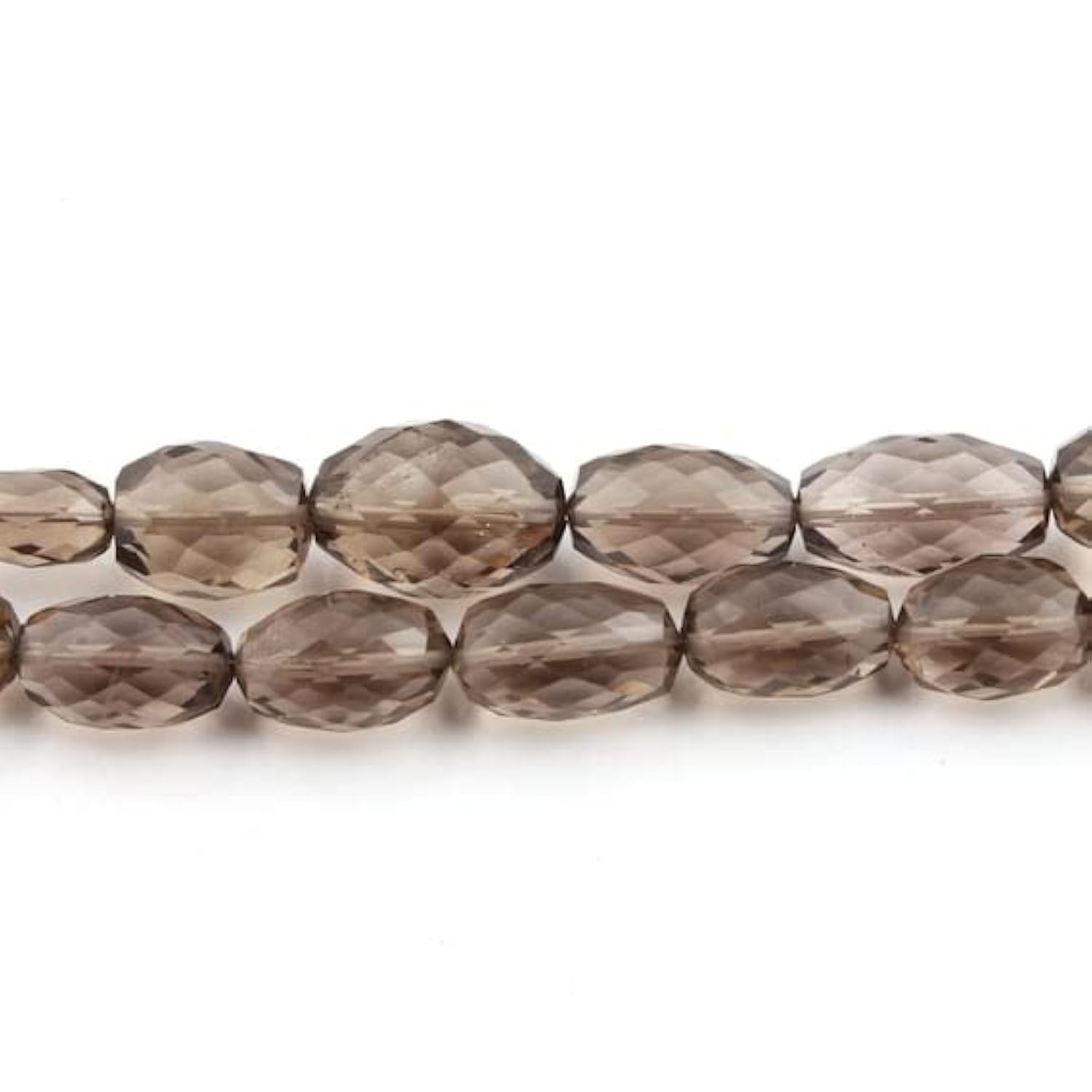 Quartz fumé facetté de haute qualité pour la création de bijoux élégants